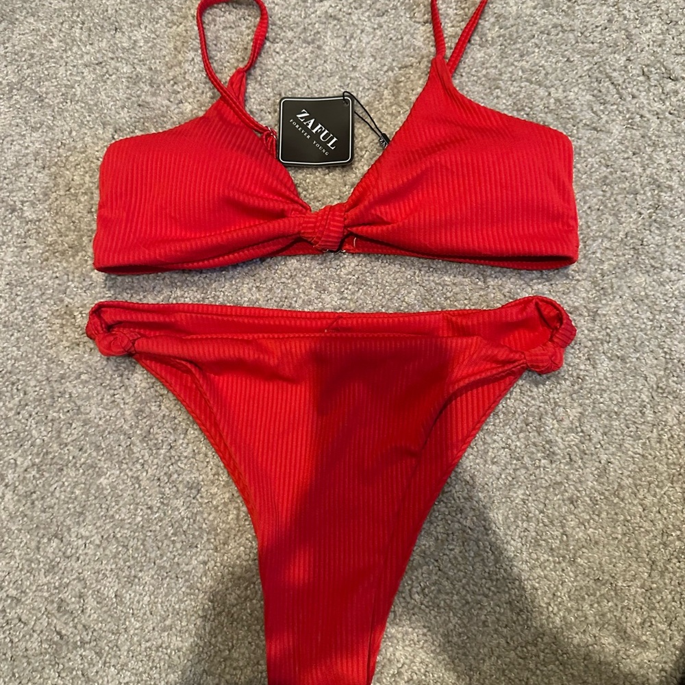 ZAFUL Red Bikini Set